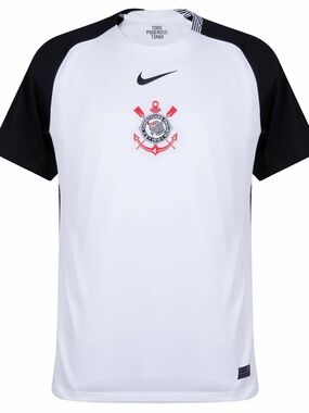 Nike Corinthians 2025-26 Home Jersey HJ4597-100 (White/Black)